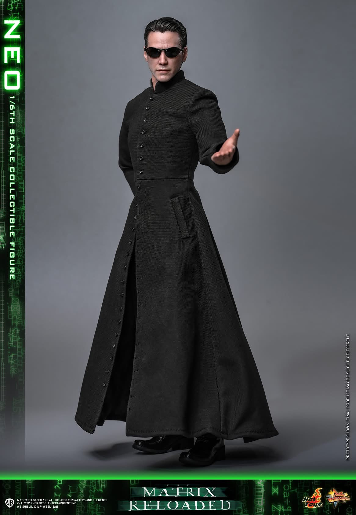 Preventa Figura NEO - The Matrix Reloaded marca Hot Toys MMS868 escala 1/6