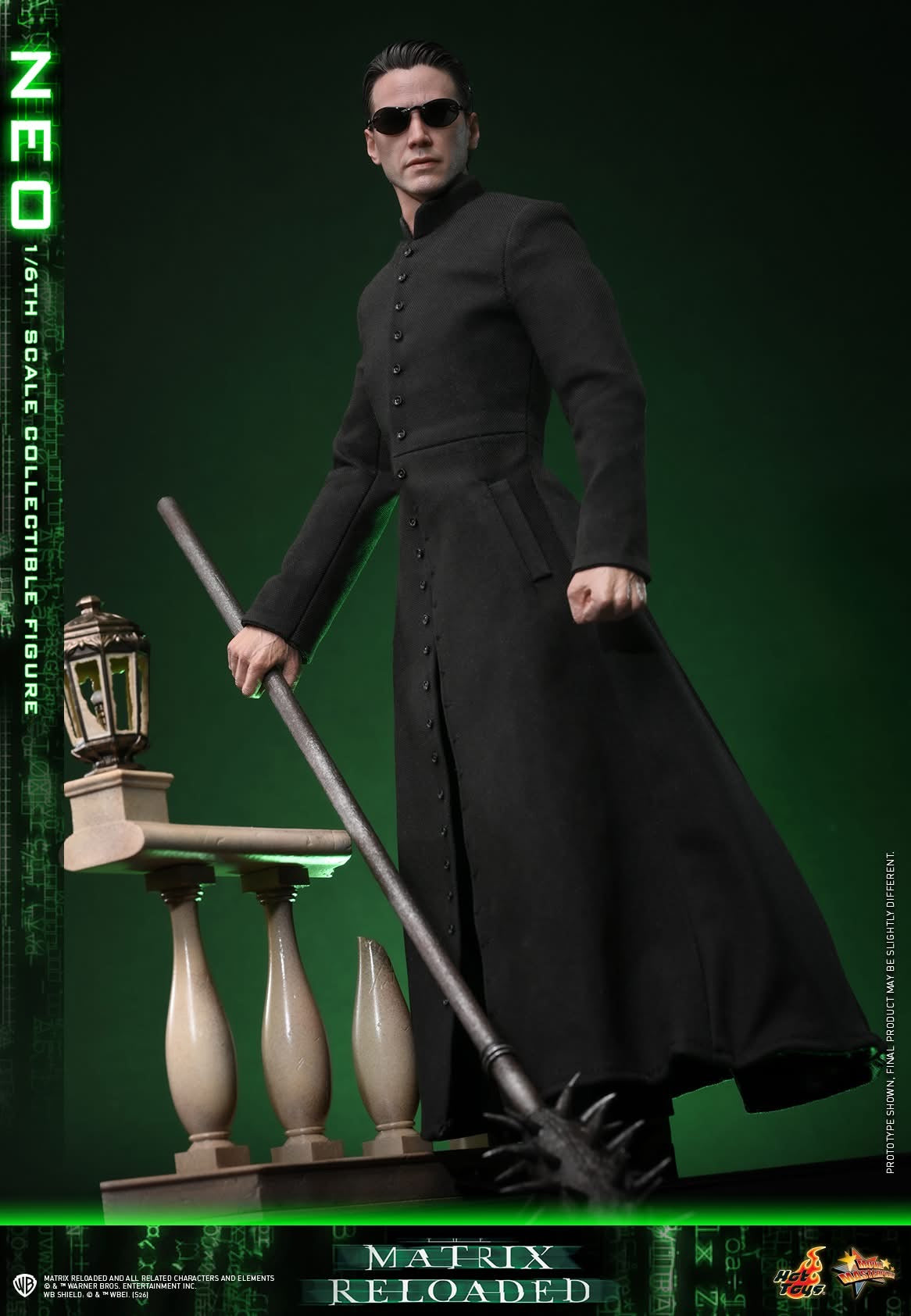 Preventa Figura NEO - The Matrix Reloaded marca Hot Toys MMS868 escala 1/6
