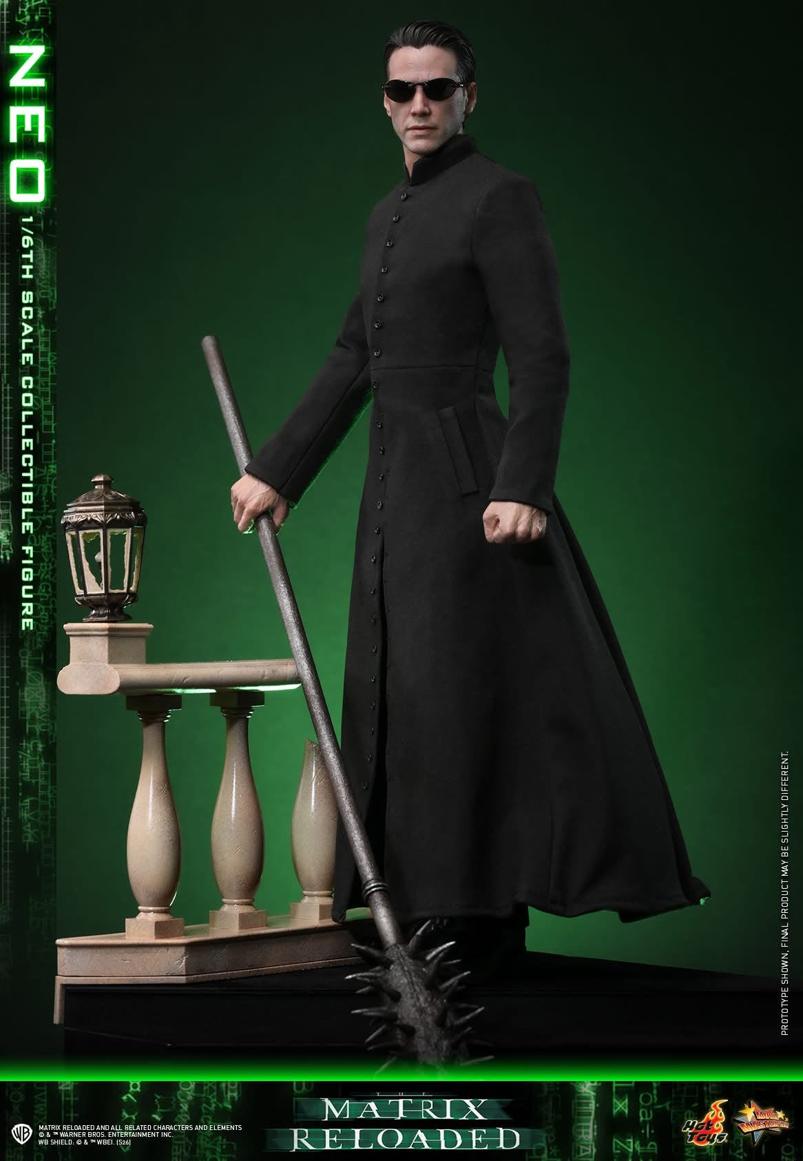 Preventa Figura NEO - The Matrix Reloaded marca Hot Toys MMS868 escala 1/6