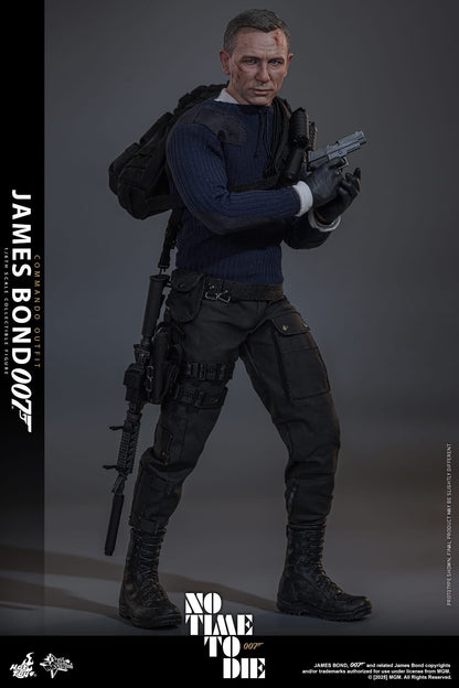 Preventa Figura James Bond (Commando Outfit) - No Time To Die marca Hot Toys MMS804 escala 1/6