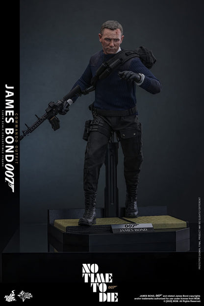 Preventa Figura James Bond (Commando Outfit) - No Time To Die marca Hot Toys MMS804 escala 1/6