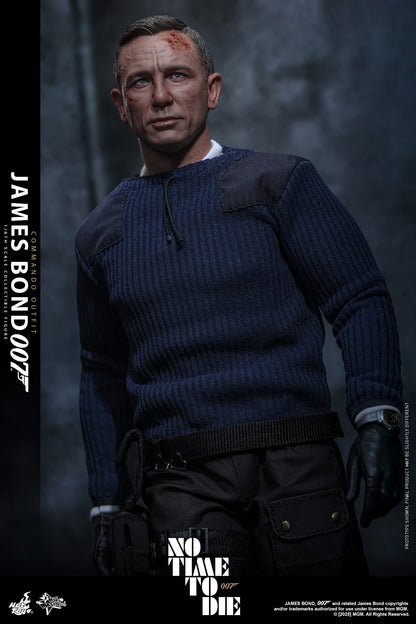 Preventa Figura James Bond (Commando Outfit) - No Time To Die marca Hot Toys MMS804 escala 1/6