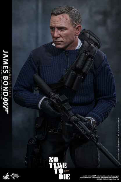 Preventa Figura James Bond (Commando Outfit) - No Time To Die marca Hot Toys MMS804 escala 1/6
