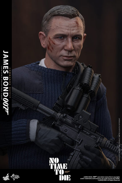 Preventa Figura James Bond (Commando Outfit) - No Time To Die marca Hot Toys MMS804 escala 1/6
