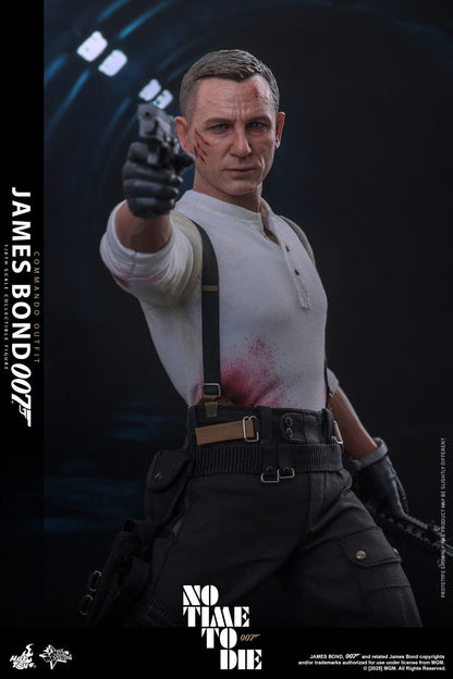 Preventa Figura James Bond (Commando Outfit) - No Time To Die marca Hot Toys MMS804 escala 1/6