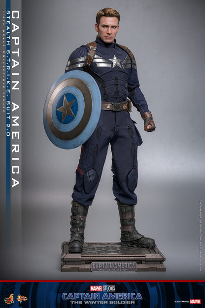 Preventa Figura Captain America (Stealth S.T.R.I.K.E. Suit 2.0) - Captain America: The Winter Soldier marca Hot Toys MMS783 escala 1/6