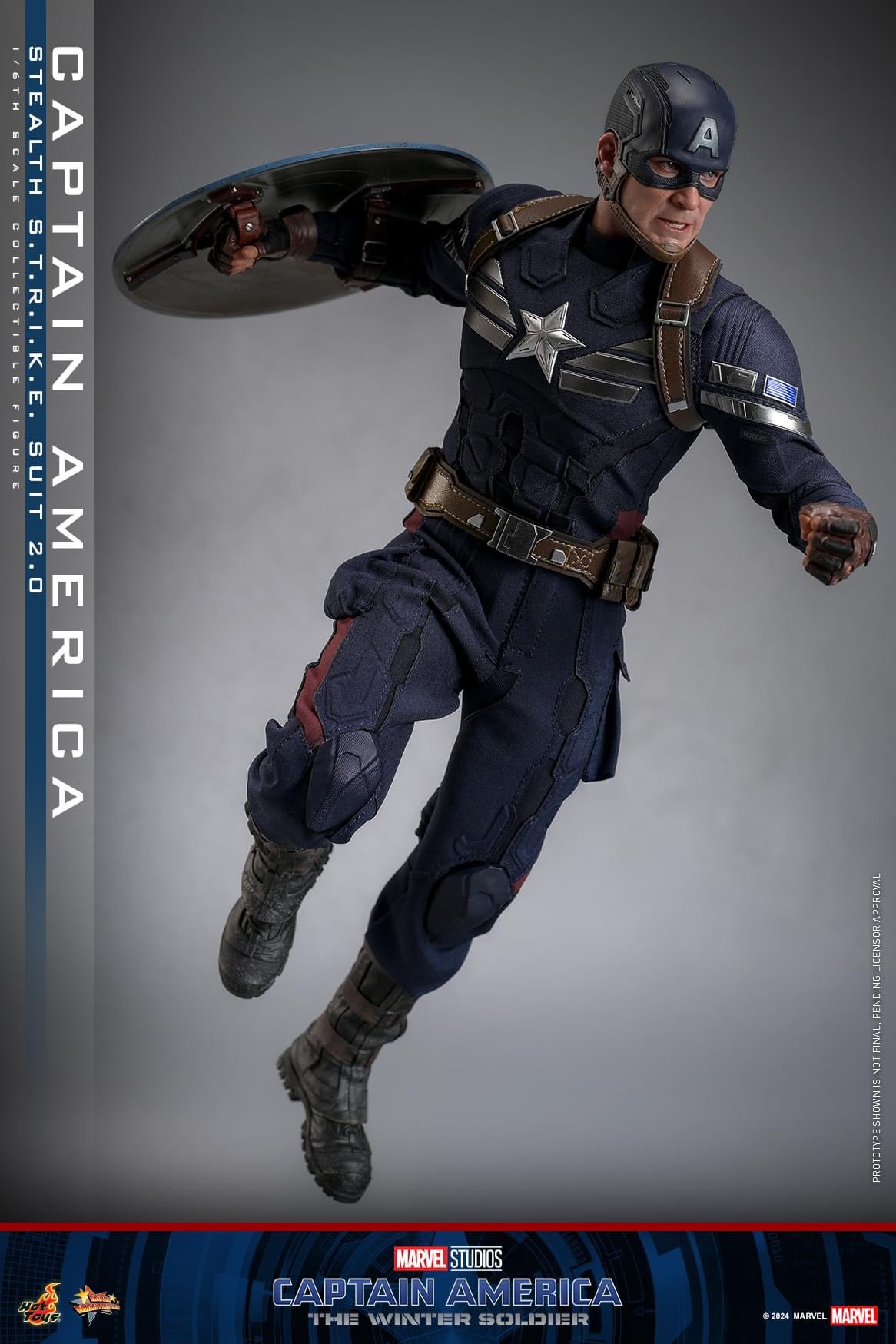 Preventa Figura Captain America (Stealth S.T.R.I.K.E. Suit 2.0) - Captain America: The Winter Soldier marca Hot Toys MMS783 escala 1/6