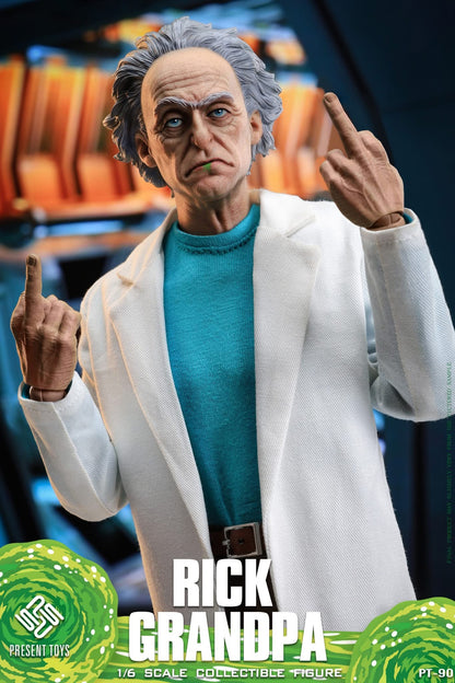 Preventa Figura Rick Grandpa marca Present Toys SP90 escala 1/6