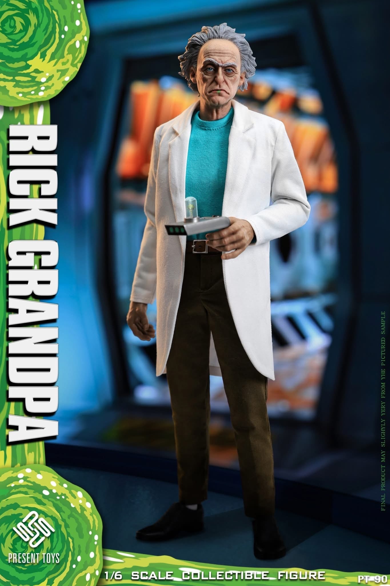 Preventa Figura Rick Grandpa marca Present Toys SP90 escala 1/6