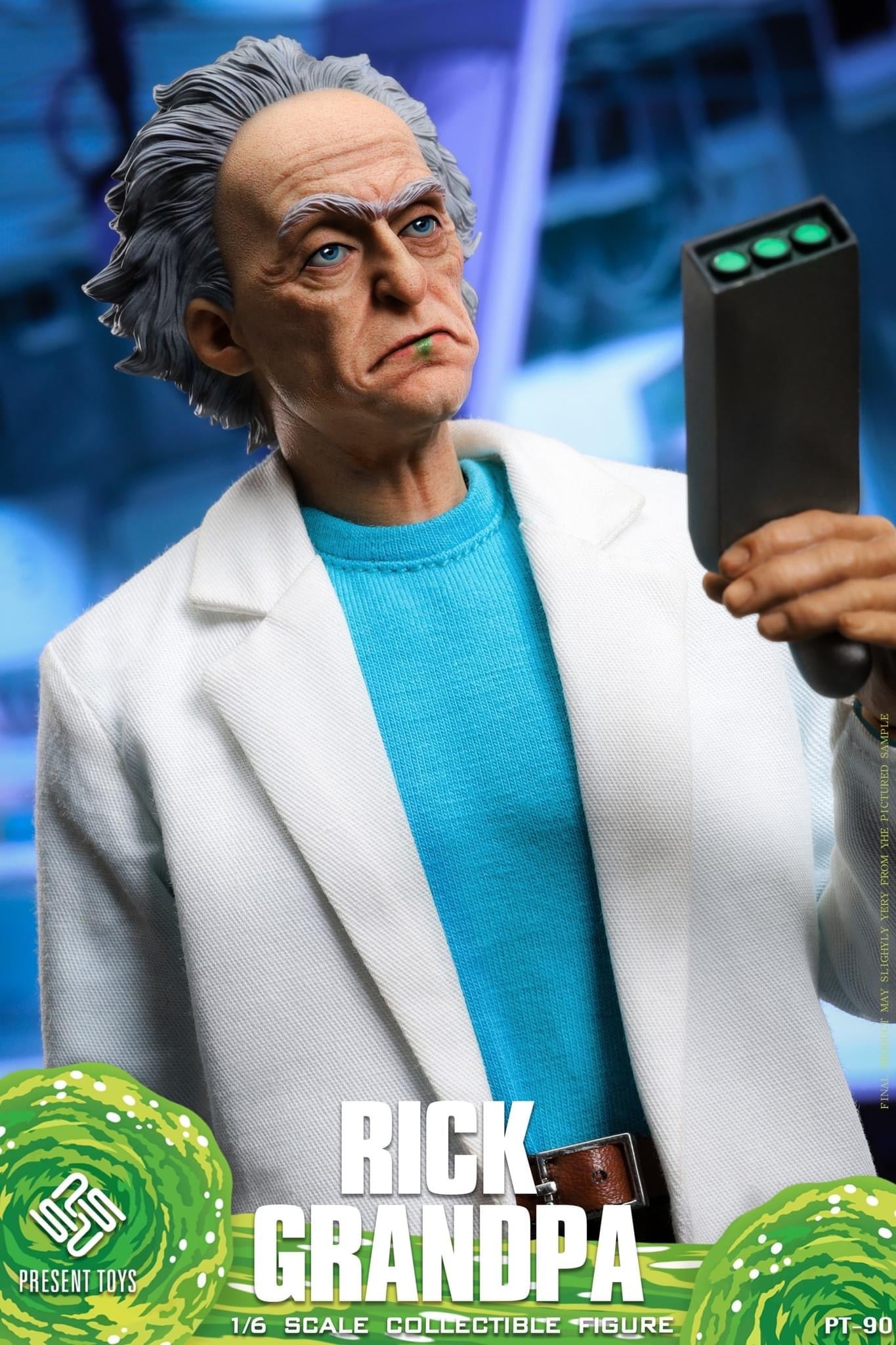 Preventa Figura Rick Grandpa marca Present Toys SP90 escala 1/6