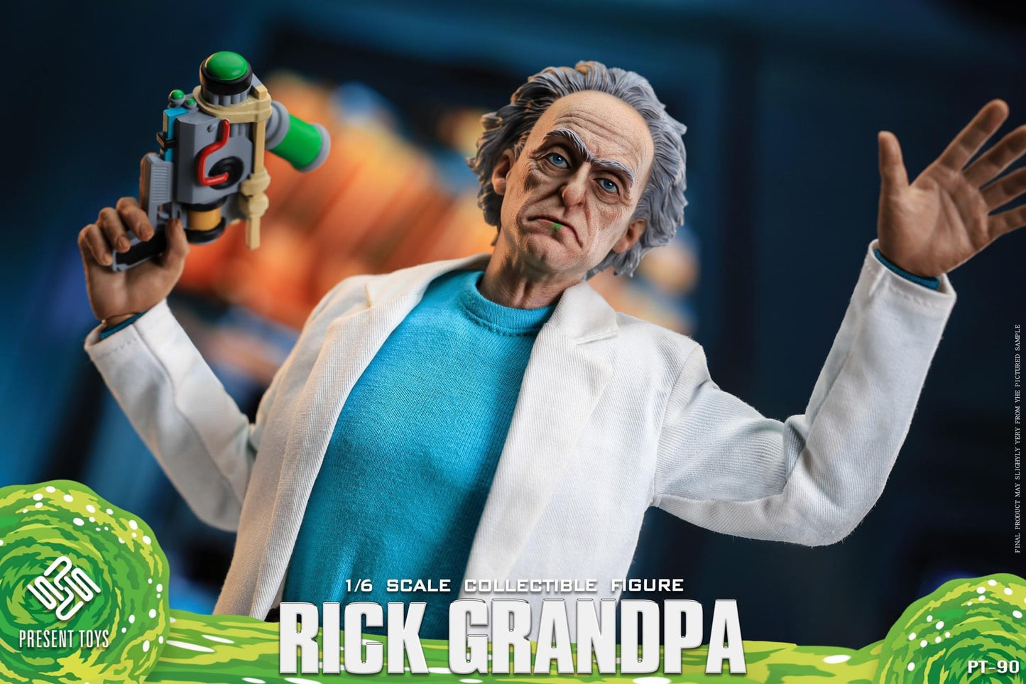 Preventa Figura Rick Grandpa marca Present Toys SP90 escala 1/6