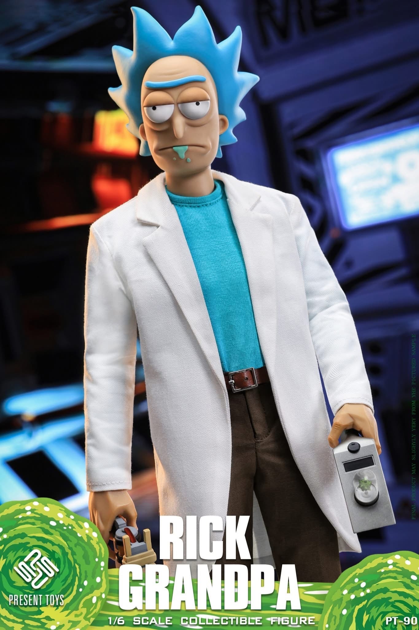 Preventa Figura Rick Grandpa marca Present Toys SP90 escala 1/6