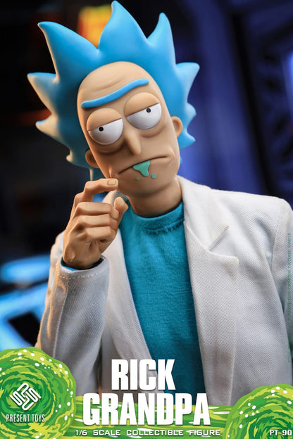 Preventa Figura Rick Grandpa marca Present Toys SP90 escala 1/6