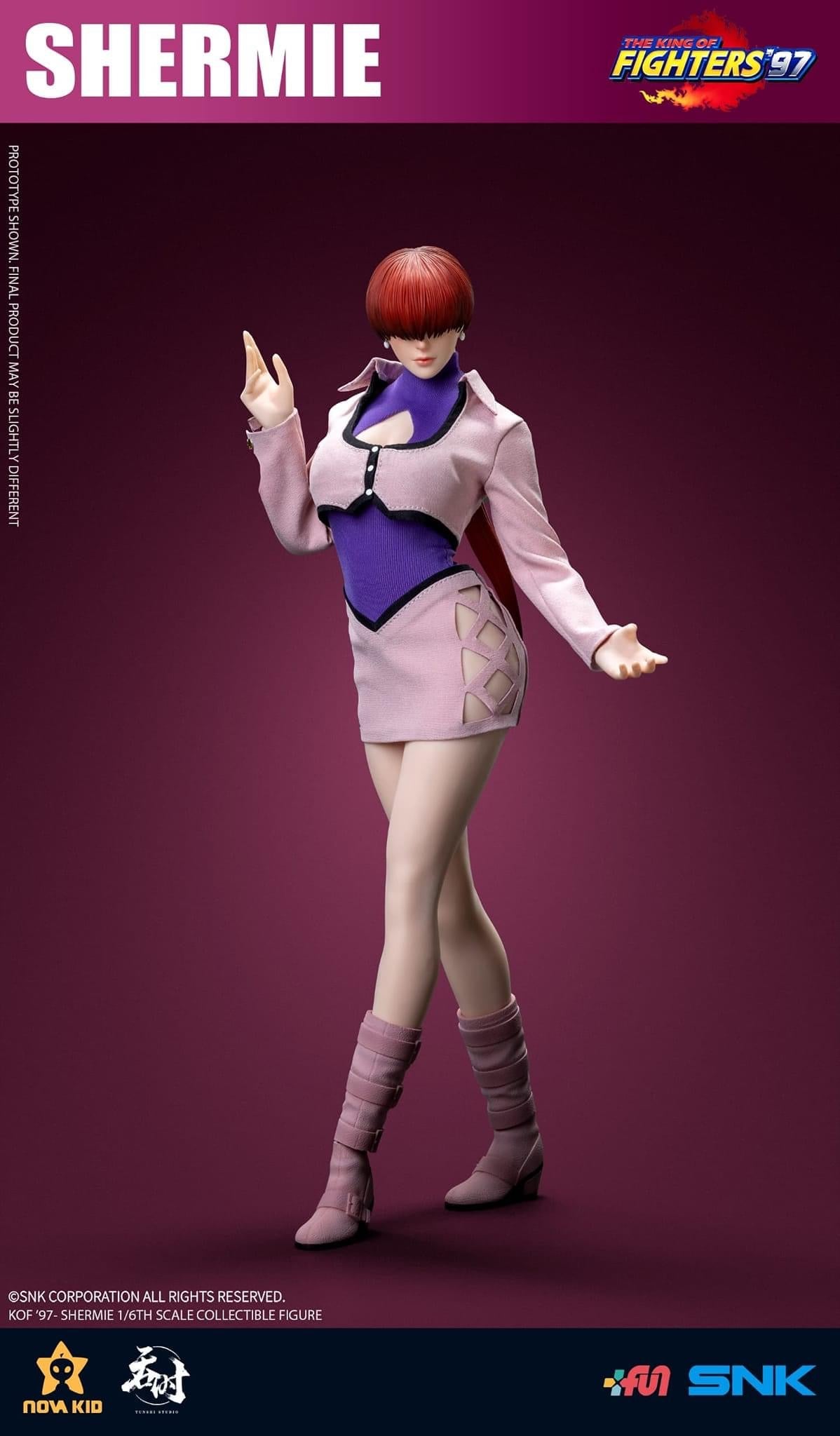 Preventa Figura SHERMIE- SNK The King of Fighters 97 marca Tunshi Studio TSXZZ-007 escala 1/6