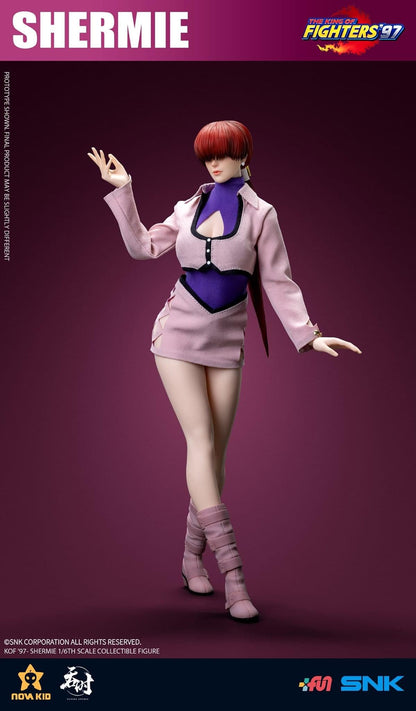 Preventa Figura SHERMIE- SNK The King of Fighters 97 marca Tunshi Studio TSXZZ-007 escala 1/6