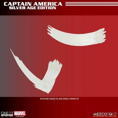 Preventa Figura Captain America (Silver Age) - Marvel Comics One:12 Collective marca Mezco Toyz 76254 escala pequeña 1/12