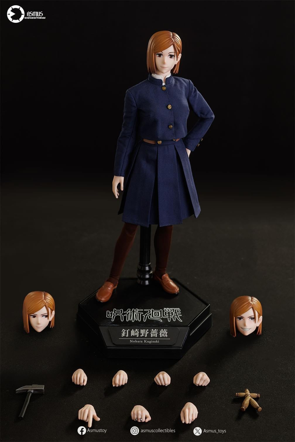 Pedido Figura Kugisaki Nobara - Jujutsu Kaisen marca Asmus JJKS04A escala 1/6