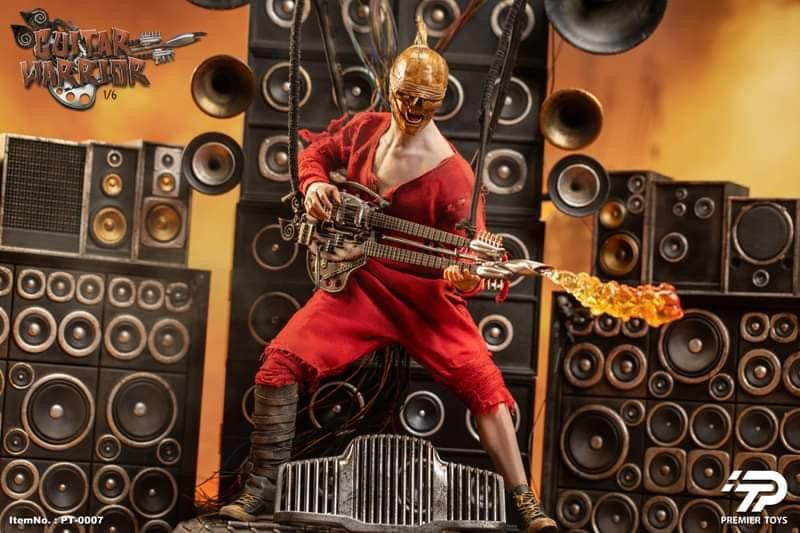 Pedido Figura Guitar Warrior (Deluxe version) marca Premier Toys PT0007A escala 1/6