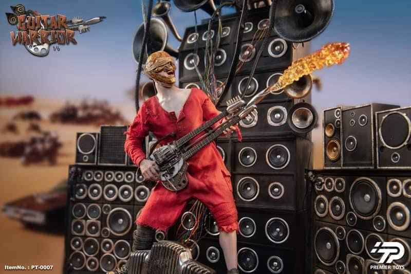 Pedido Figura Guitar Warrior (Deluxe version) marca Premier Toys PT0007A escala 1/6