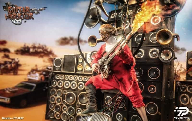 Pedido Figura Guitar Warrior (Deluxe version) marca Premier Toys PT0007A escala 1/6