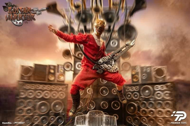 Pedido Figura Guitar Warrior (Deluxe version) marca Premier Toys PT0007A escala 1/6