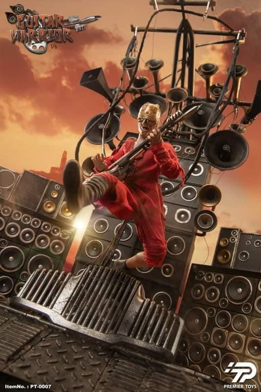 Pedido Figura Guitar Warrior (Deluxe version) marca Premier Toys PT0007A escala 1/6