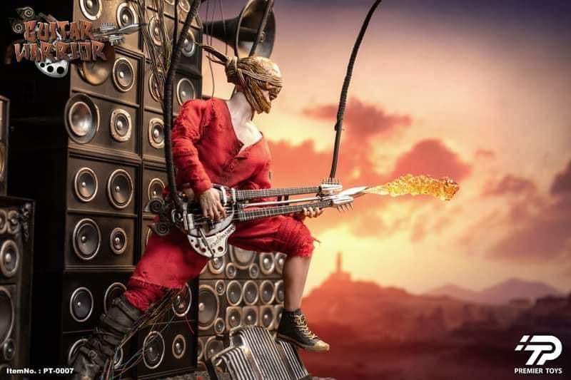 Pedido Figura Guitar Warrior (Deluxe version) marca Premier Toys PT0007A escala 1/6