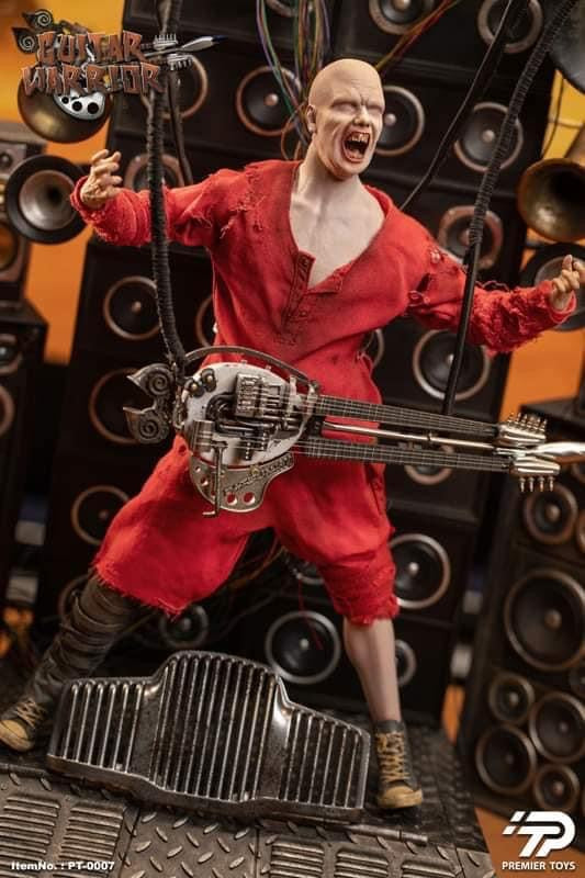Pedido Figura Guitar Warrior (Deluxe version) marca Premier Toys PT0007A escala 1/6