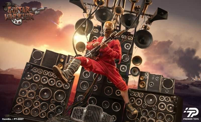 Pedido Figura Guitar Warrior (Deluxe version) marca Premier Toys PT0007A escala 1/6