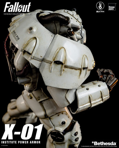 Preventa Figura X-01 Institute Power Armor - FALLOUT marca Threezero 3Z1003 escala 1/6