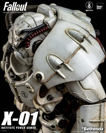 Preventa Figura X-01 Institute Power Armor - FALLOUT marca Threezero 3Z1003 escala 1/6
