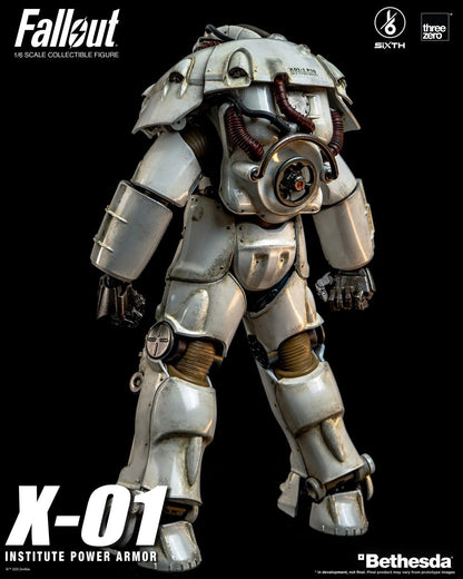 Preventa Figura X-01 Institute Power Armor - FALLOUT marca Threezero 3Z1003 escala 1/6