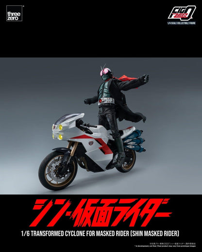 Pedido Vehículo Motocicleta / Transformed Cyclone para Shin Masked Rider - FigZero marca Threezero 3Z0490 escala 1/6