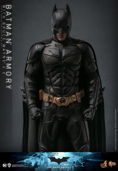 Preventa Figura Batman Armory con Bruce Wayne (2.0) - The Dark Knight marca Hot Toys MMS750 escala 1/6