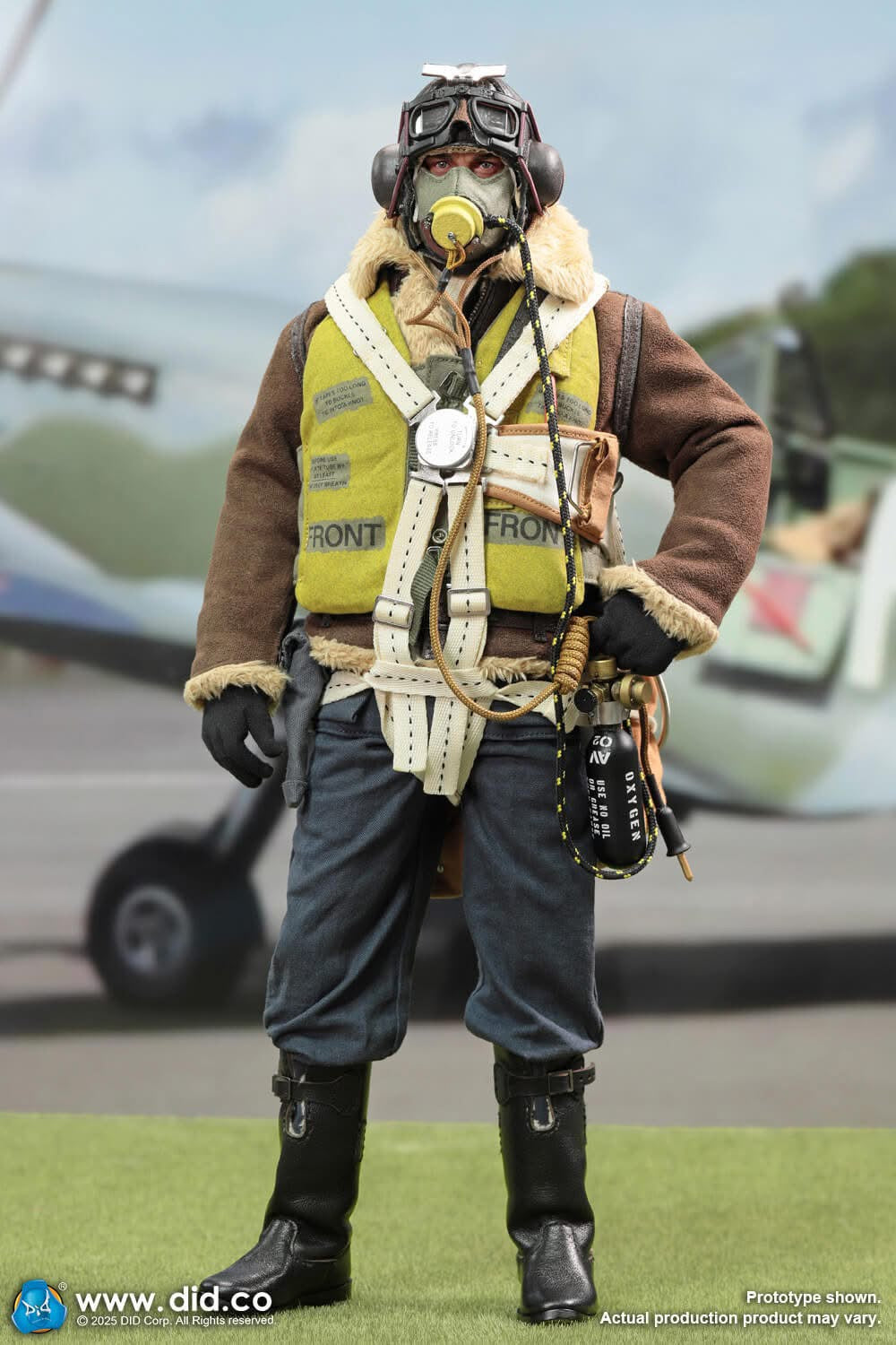 Preventa Figura TOM - WWII British Pilot Squadron Leader marca DID K80187 escala 1/6