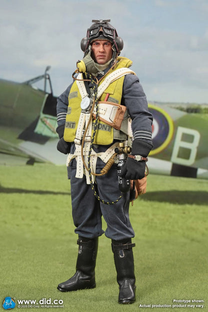 Preventa Figura TOM - WWII British Pilot Squadron Leader marca DID K80187 escala 1/6