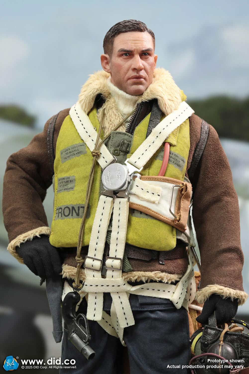 Preventa Figura TOM - WWII British Pilot Squadron Leader marca DID K80187 escala 1/6