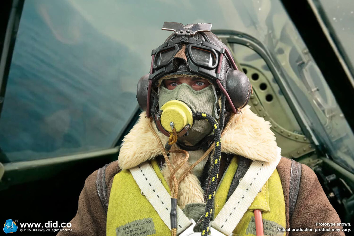 Preventa Figura TOM - WWII British Pilot Squadron Leader marca DID K80187 escala 1/6