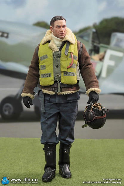Preventa Figura TOM - WWII British Pilot Squadron Leader marca DID K80187 escala 1/6