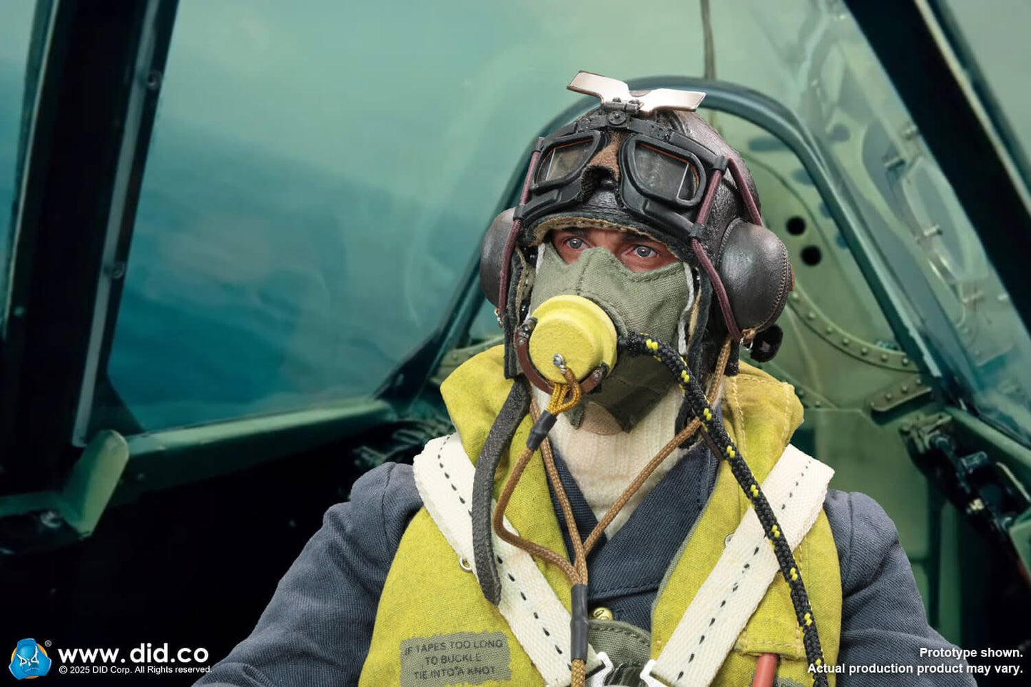 Preventa Figura TOM - WWII British Pilot Squadron Leader marca DID K80187 escala 1/6