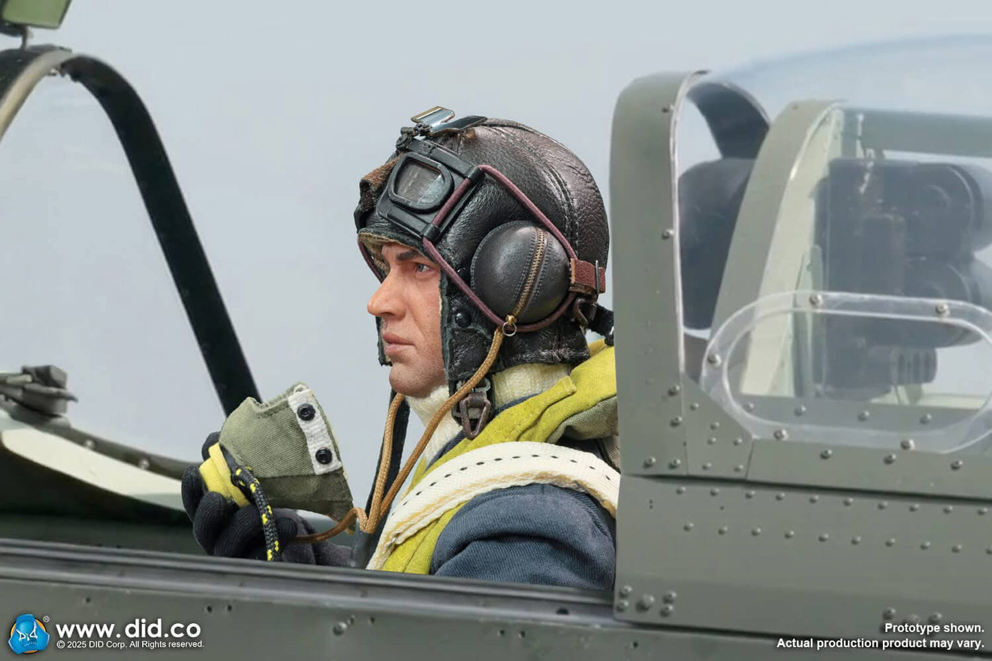 Preventa Figura TOM - WWII British Pilot Squadron Leader marca DID K80187 escala 1/6