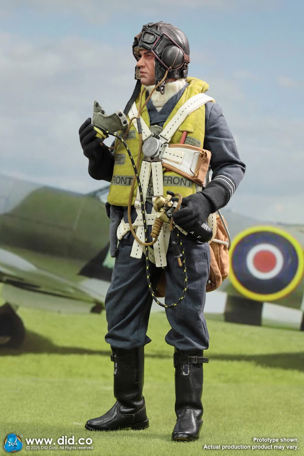 Preventa Figura TOM - WWII British Pilot Squadron Leader marca DID K80187 escala 1/6