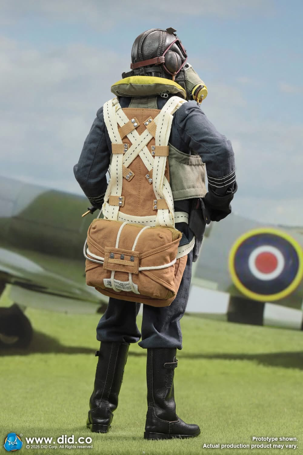 Preventa Figura TOM - WWII British Pilot Squadron Leader marca DID K80187 escala 1/6