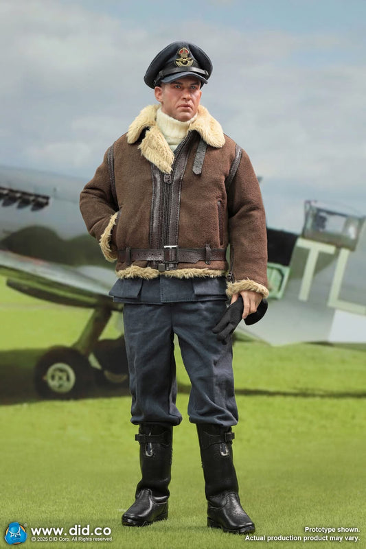 Preventa Figura TOM - WWII British Pilot Squadron Leader marca DID K80187 escala 1/6