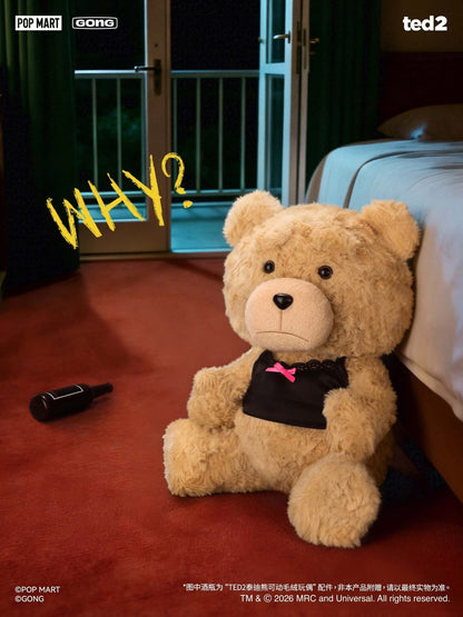 Preventa Figura HOT NERD TED - Ted 2 marca Pop Mart x Gong Studio escala real 1/1 (30 cm)