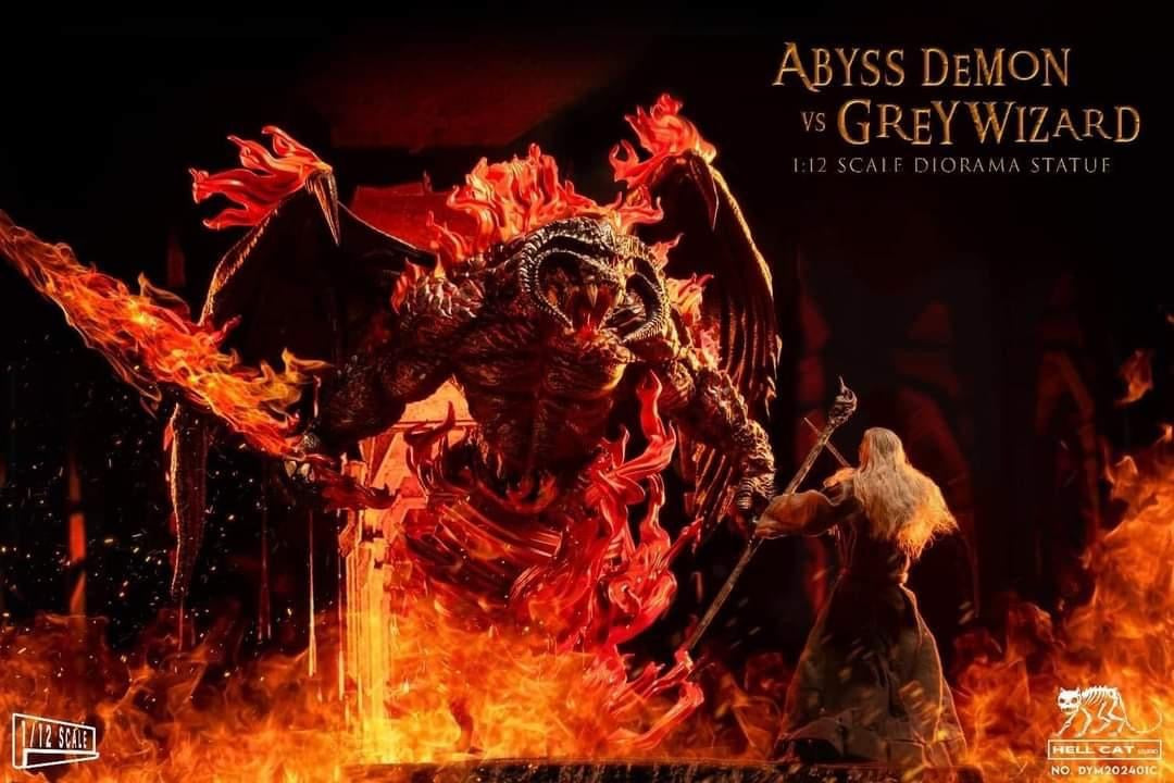 Preventa Estatua Abyss Demon marca Hell Cat DYM202401C escala 1/12