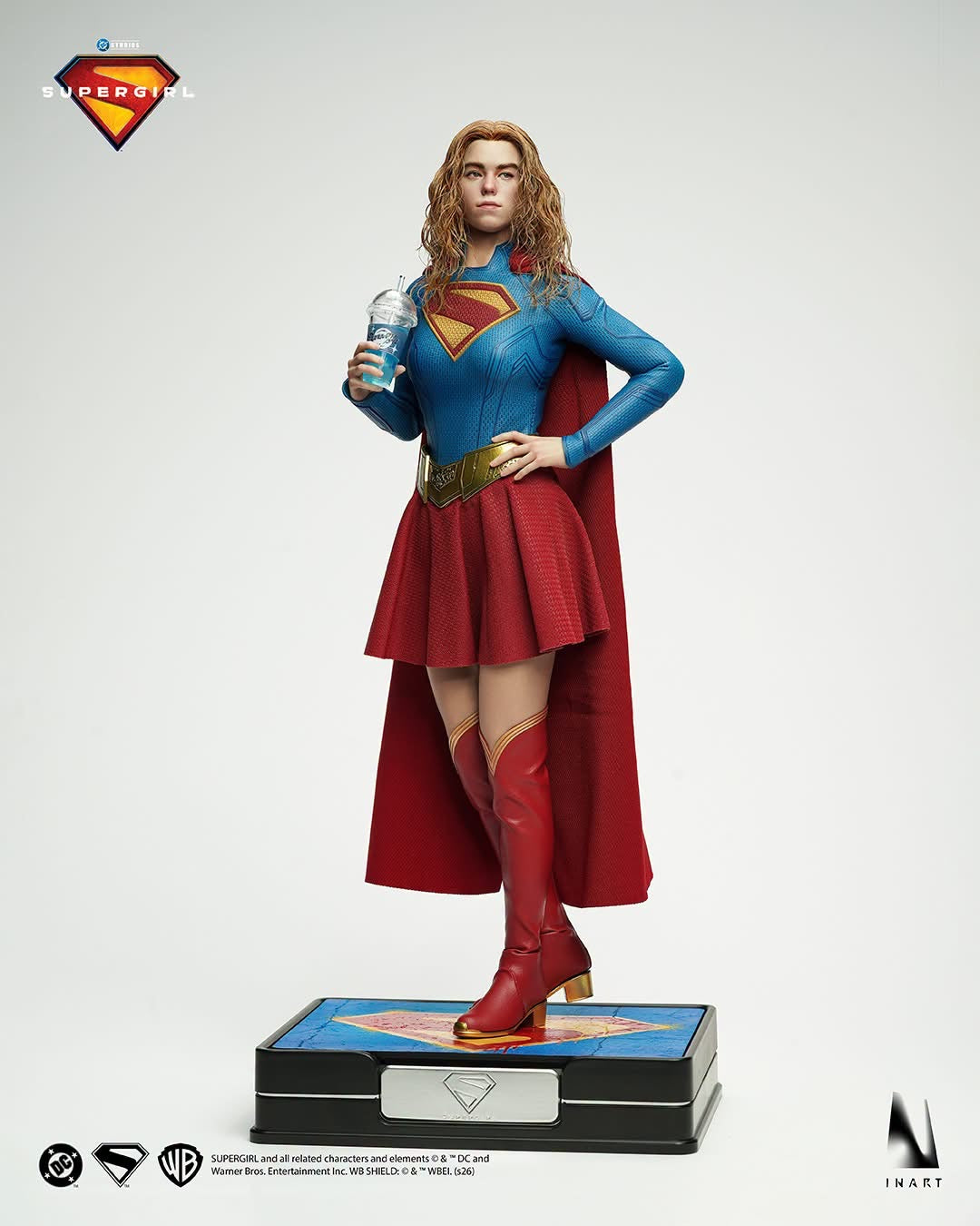 Preventa Figura SUPERGIRL (Rooted Hair) - Supergirl (2026) marca INART A040 Queen Studio escala 1/6