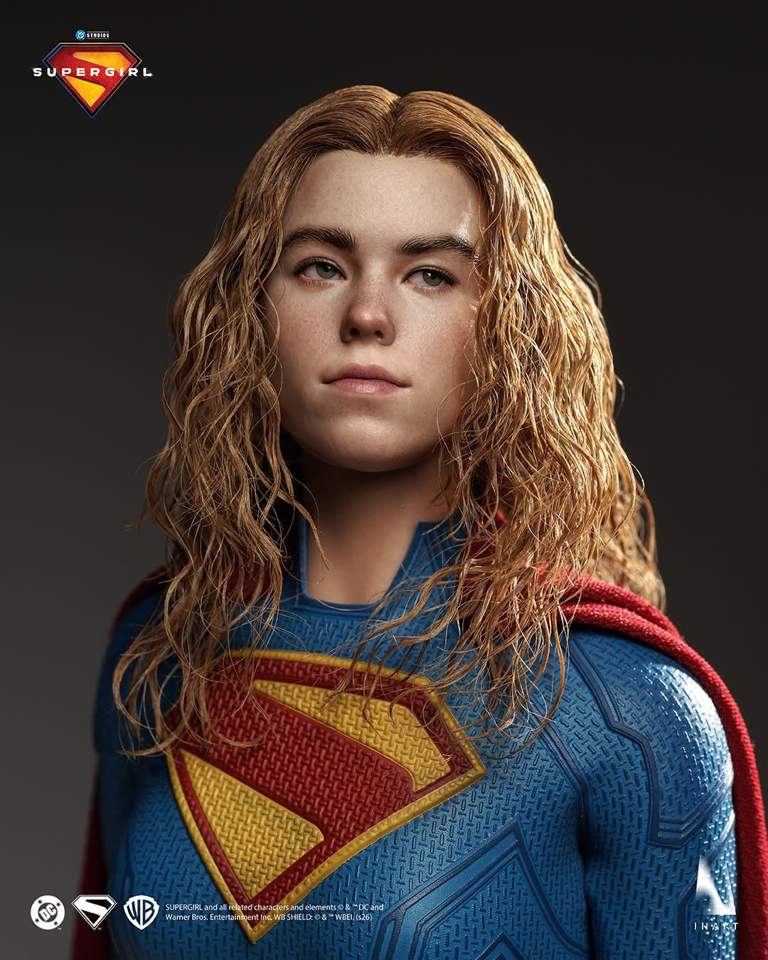 Preventa Figura SUPERGIRL (Rooted Hair) - Supergirl (2026) marca INART A040 Queen Studio escala 1/6