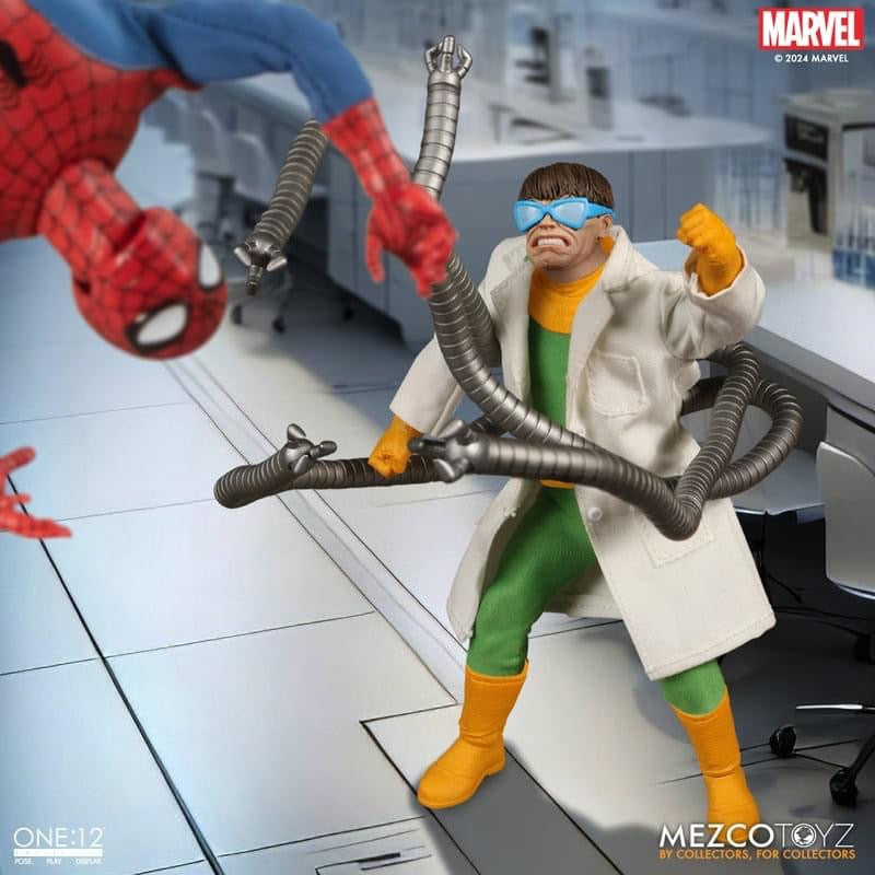 Preventa Figura Doctor Octopus - Marvel Comics One:12 Collective marca Mezco Toyz 76257 escala pequeña 1/12