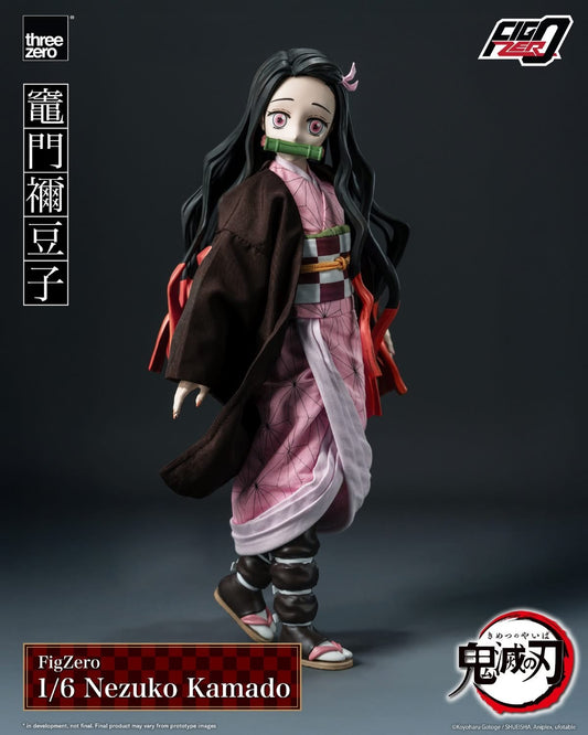 Preventa Figura Nezuko Kamado - Demon Slayer: Kimetsu no Yaiba - FigZero marca Threezero 3Z0668 escala 1/6